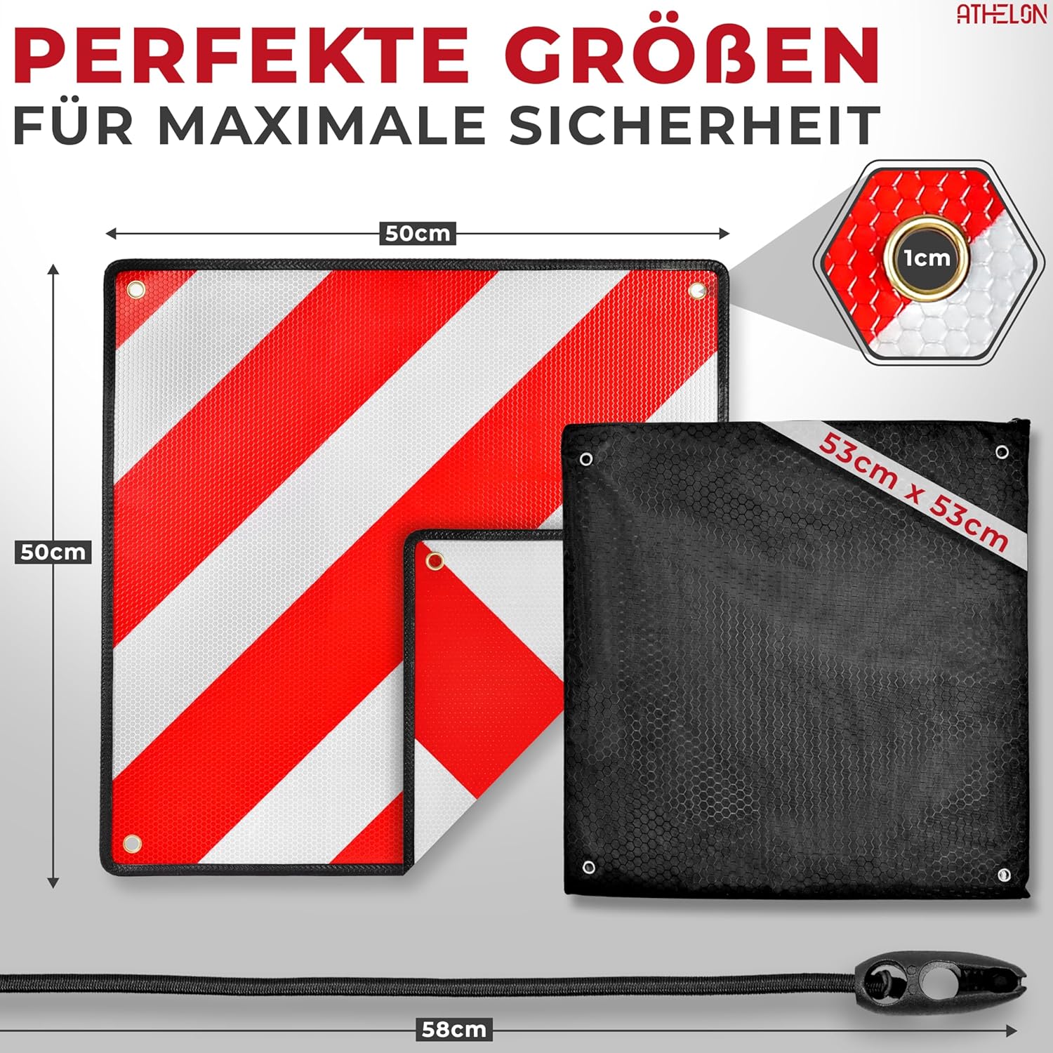 3 in 1 Warntafel/ Schild