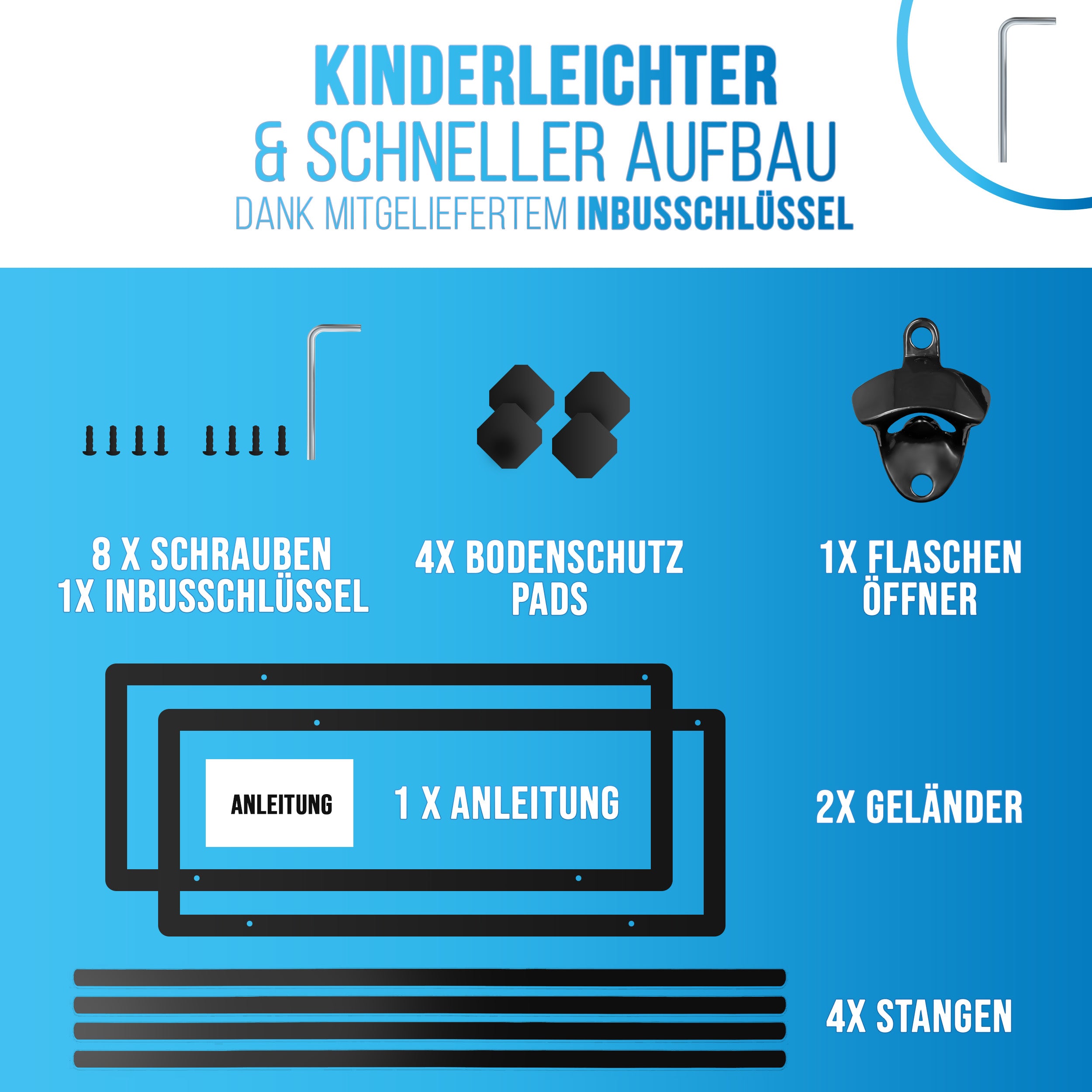 Getränkekistenregal