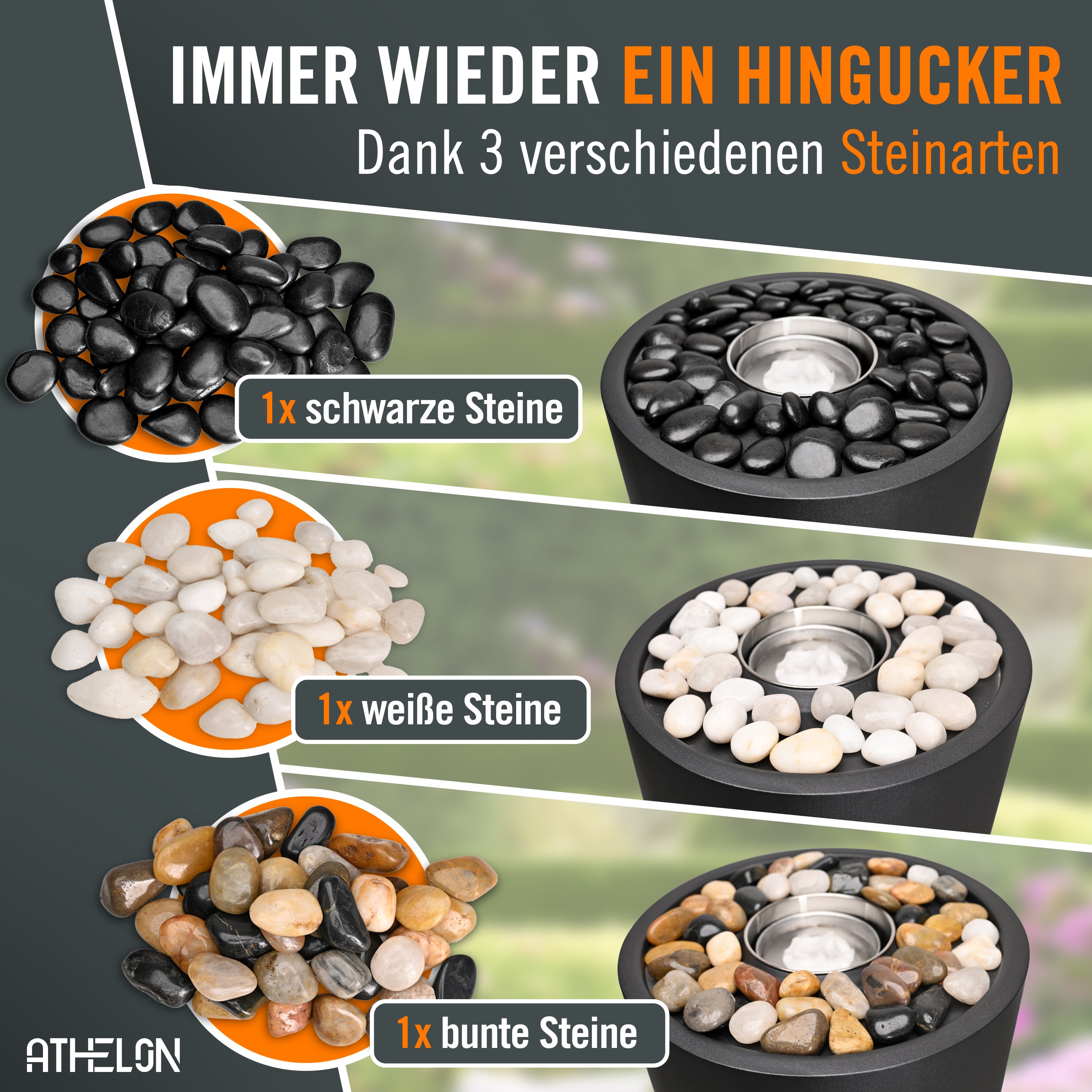 Ethanol Kamin In/ Outdoor