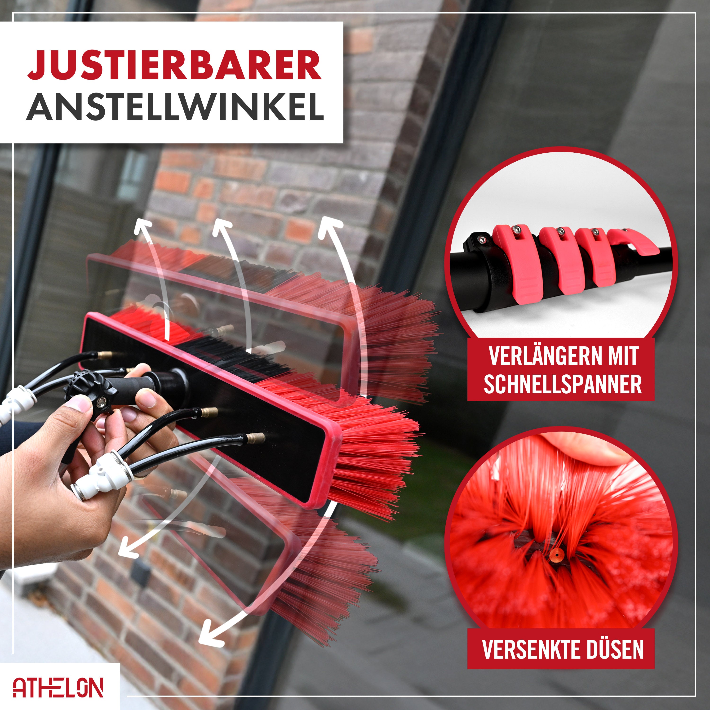Teleskop Waschbürste