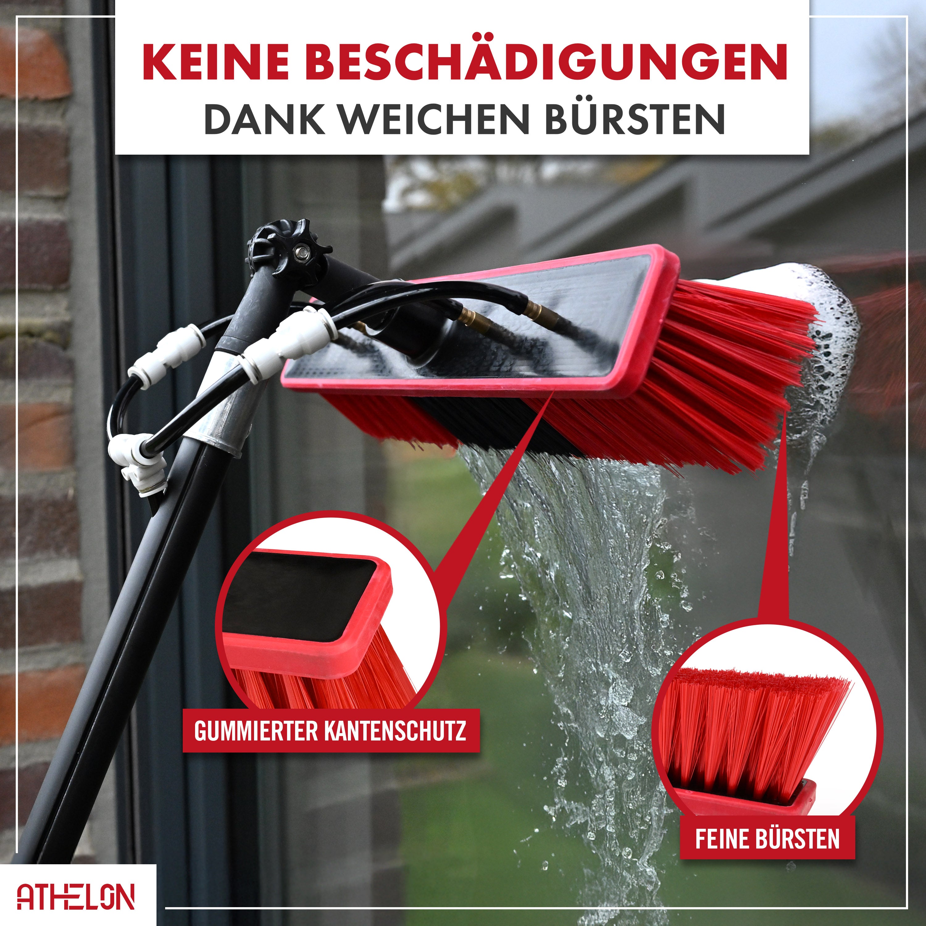 Teleskop Waschbürste