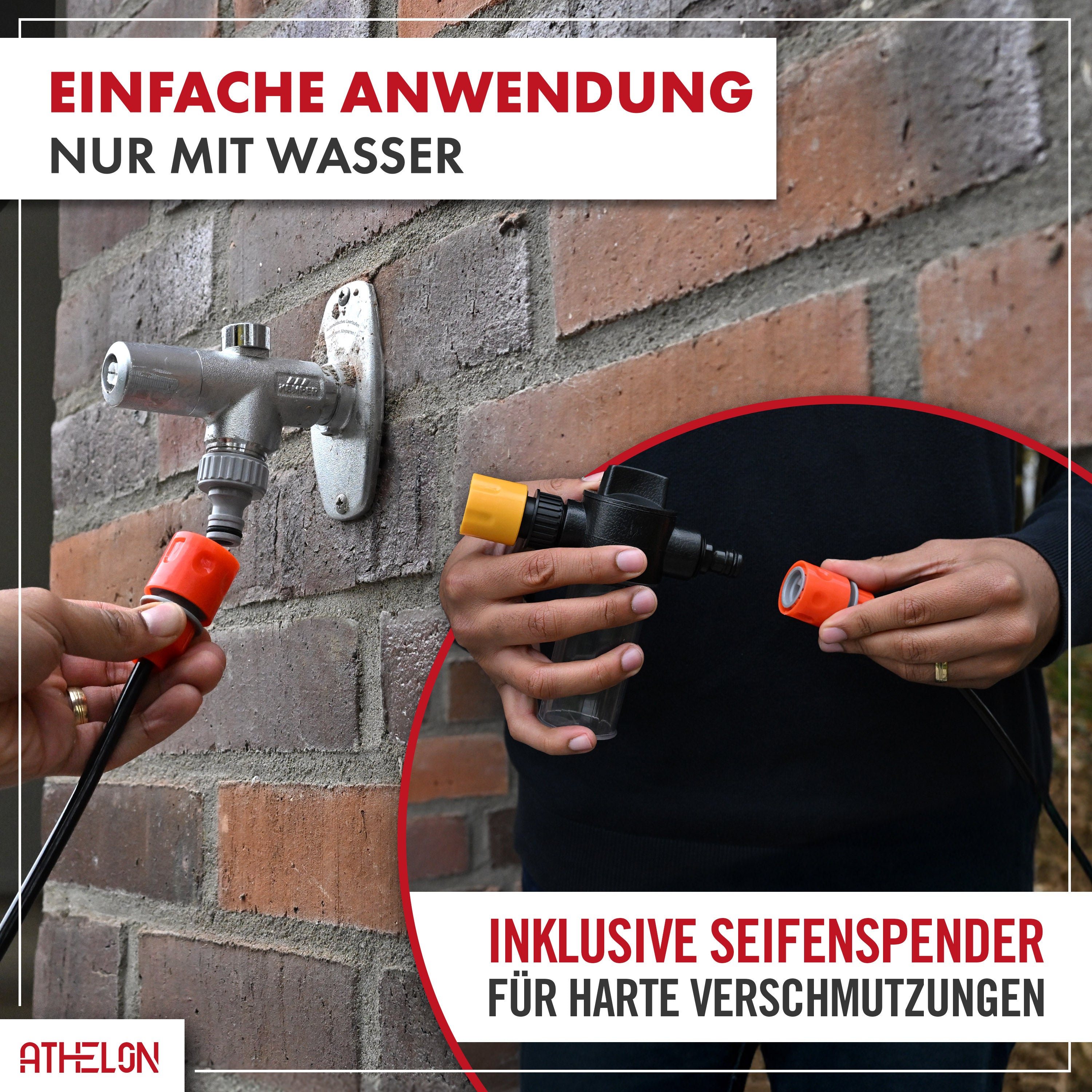 Teleskop Waschbürste