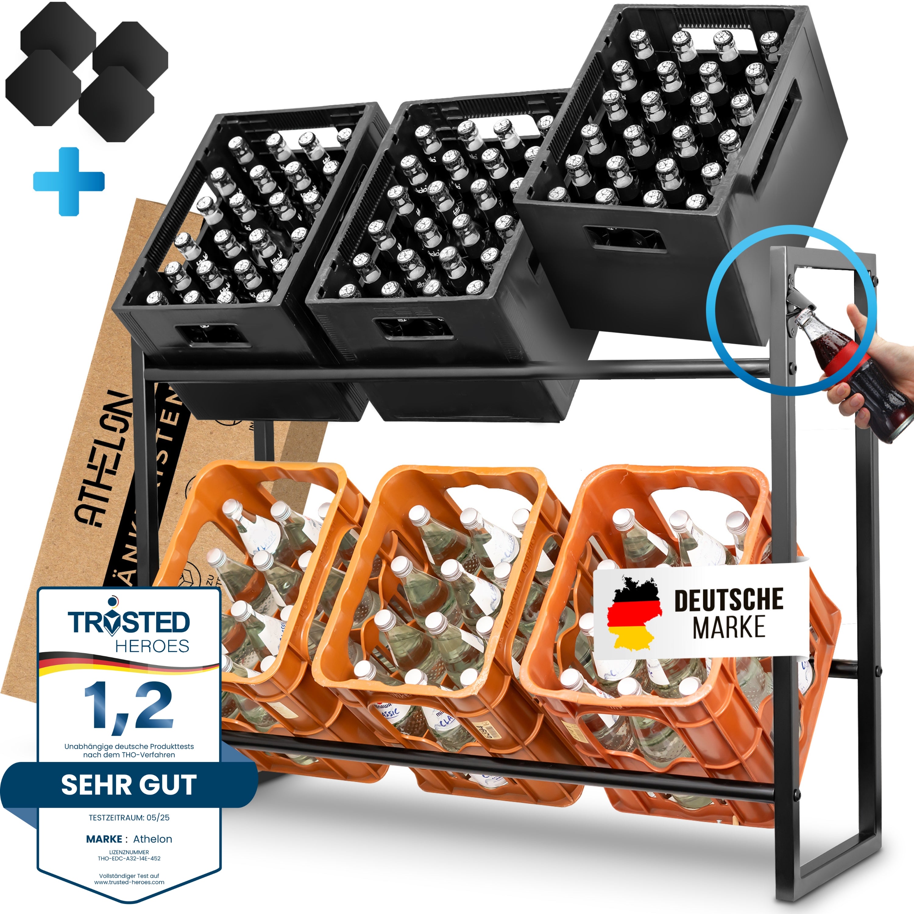 Getränkekistenregal