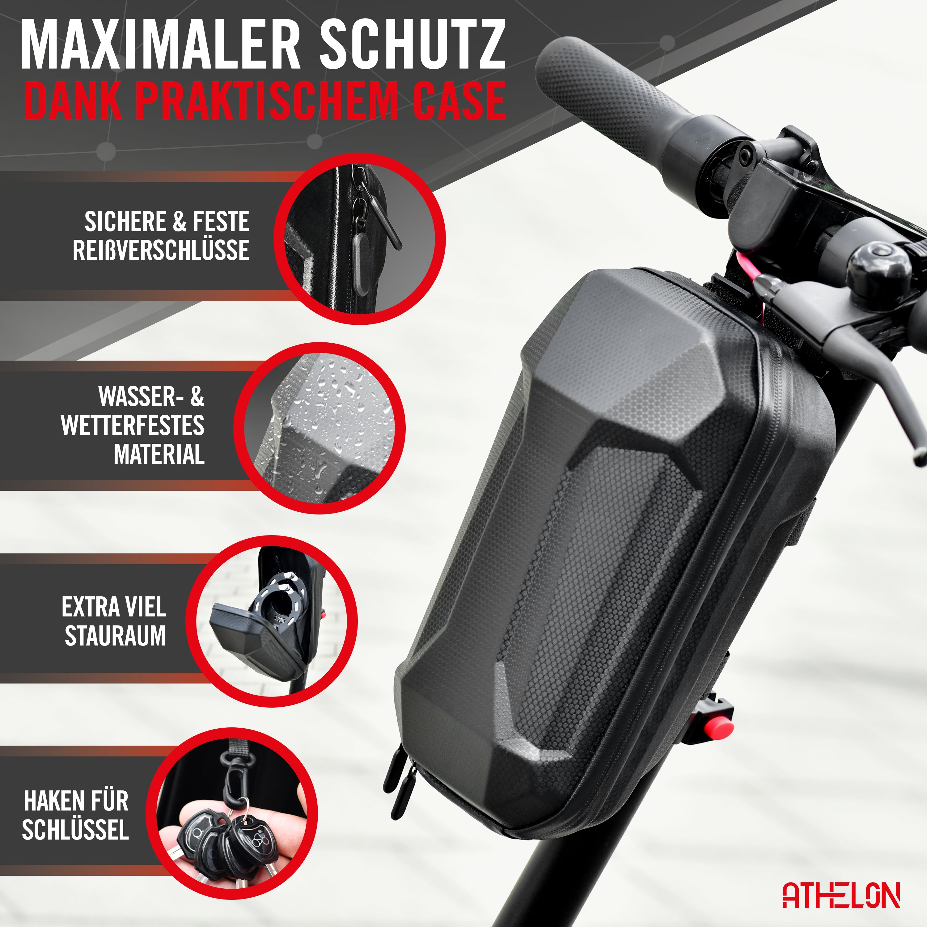 E-Scooter Schloss Set