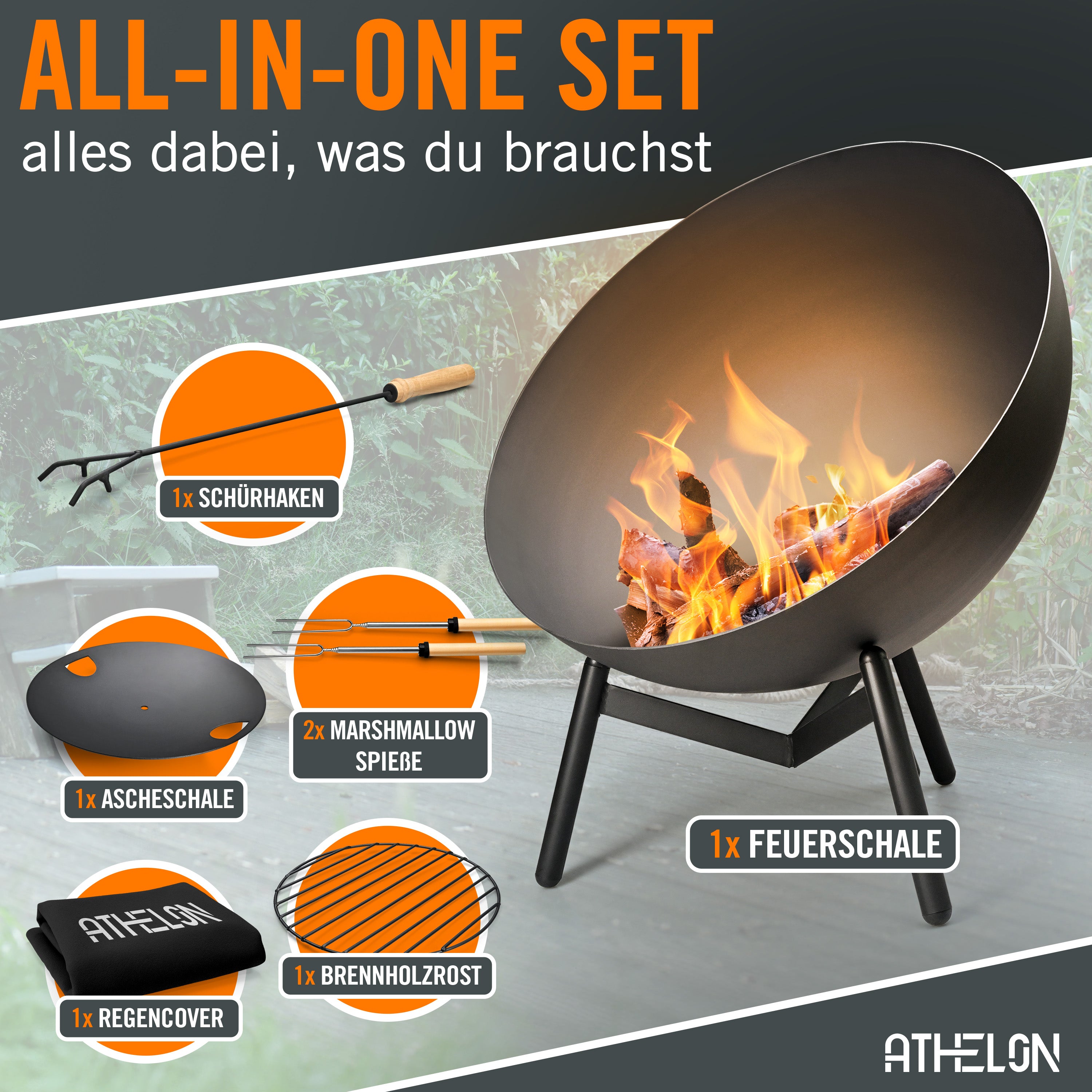 Feuerschale wetterfest