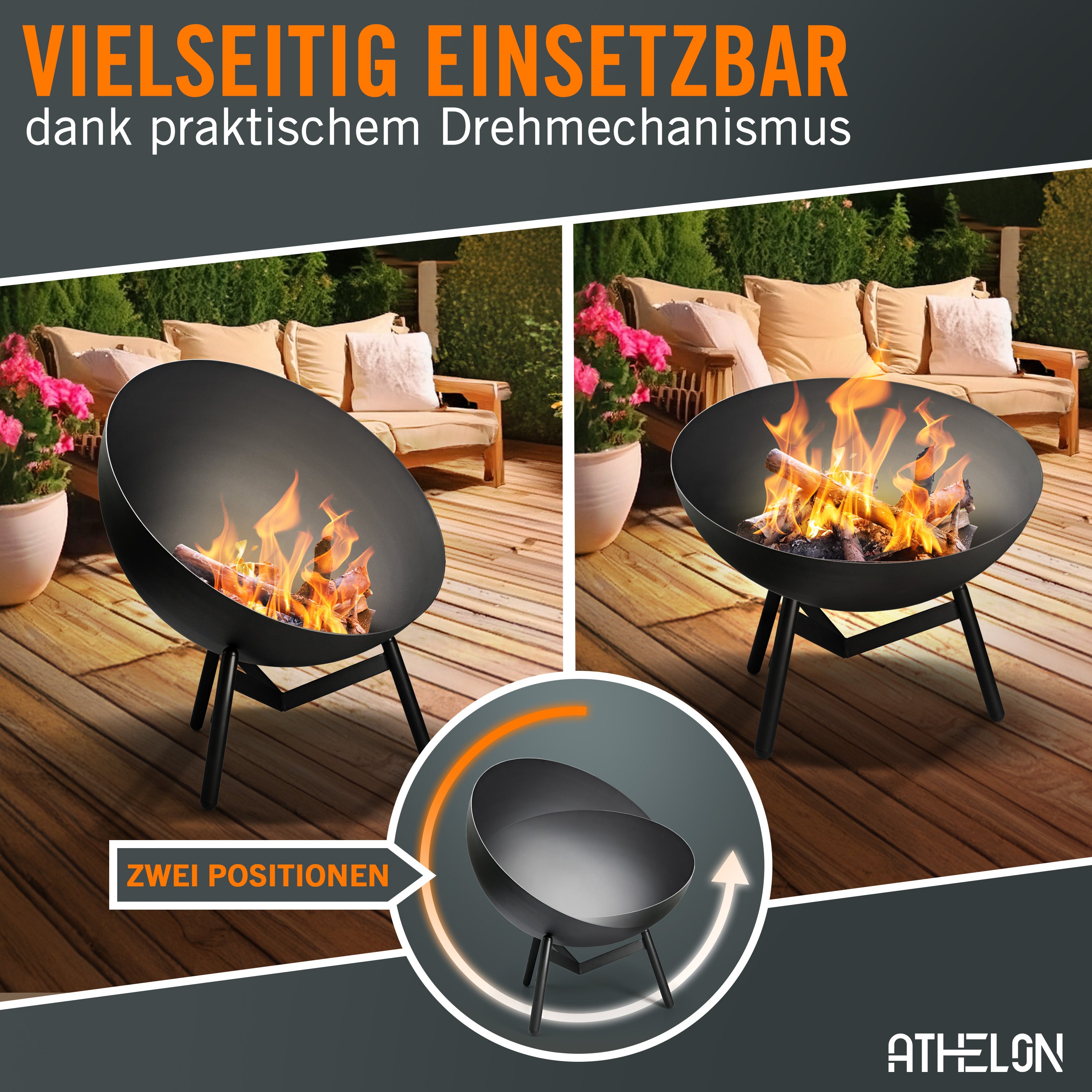 Feuerschale wetterfest